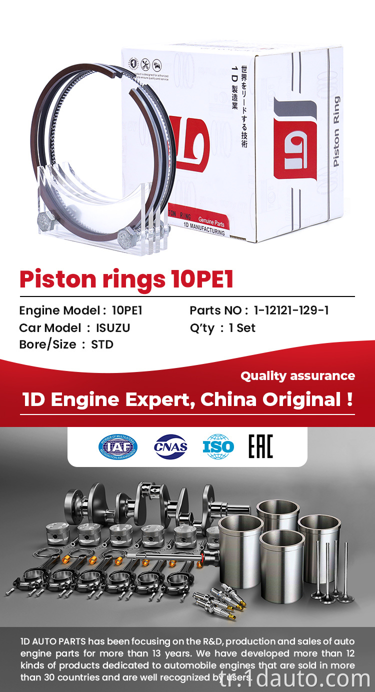 10PE1 Piston Ring Set